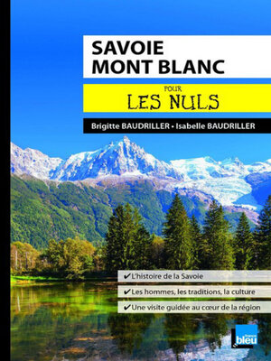 cover image of Savoie Mont-Blanc pour les Nuls poche
